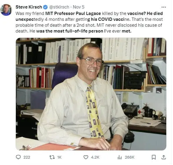 Steve Kirsch mrna 2023