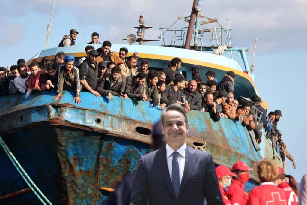 Ο κ. Μητσοτάκης δέχεται την πρόταση από τις ΗΠΑ και τη Γαλλία να γίνει η Ελλάδα η τοποθεσία για την υποδοχή των προσφύγων Παλαιστινίων που εκδιώχθηκαν από τη Γάζα
