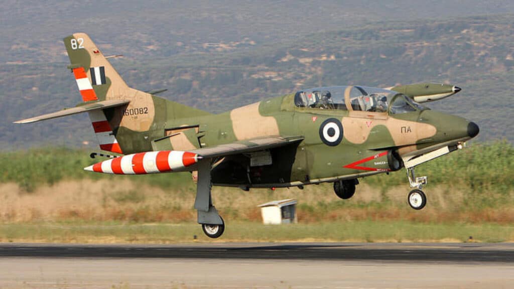 Καλαμάτα: Συντριβή εκπαιδευτικού αεροσκάφους Τ-2Ε Βuckeye