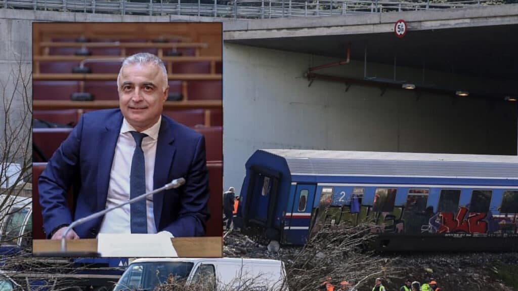 Εξώδικη διαμαρτυρία στην Εξεταστική για το έγκλημα των Τεμπών απέστειλε η οικογένεια του νεκρού μηχανοδηγού, τον οποίο η ΝΔ σκυλεύει εδώ και δυο μέρες στην Επιτροπή