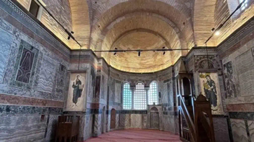 Τουρκία: Ολοκληρώθηκαν οι εργασίες για την μετατροπή σε τζαμί του ναού-μουσείου Μονή της Χώρας που βρίσκεται στη συνοικία Φατίχ της Κωνσταντινούπολης