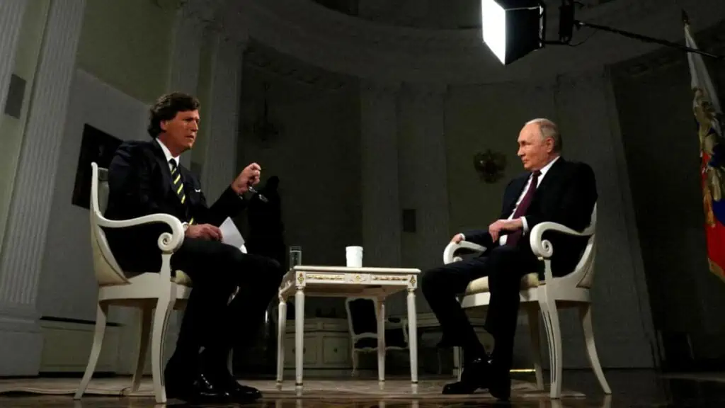 Η συνέντευξη του Β.Πούτιν στον Τ.Κάρλσον έκανε μέχρι τώρα πάνω από 81 εκατ. views! – Λευκός Οίκος: «Μην πιστεύετε τίποτε»!