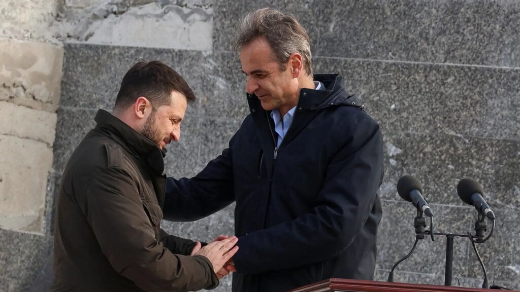 Βομβαρδισμός στην Οδησσό: Όσα είπαν Κ.Μητσοτάκης – Β.Ζελένσκι «Ακούσαμε μια μεγάλη έκρηξη»