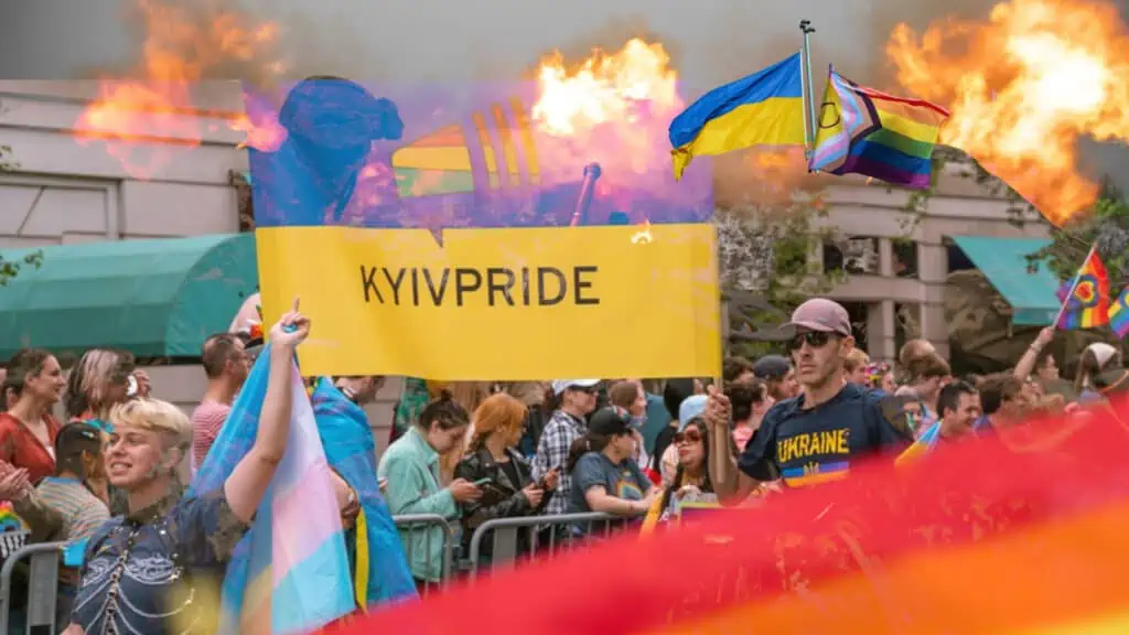 Στην Ουκρανία μετά από 6 μήνες που ψηφίστηκε η ομοφυλοφιλία ξεκίνησε ο πόλεμος