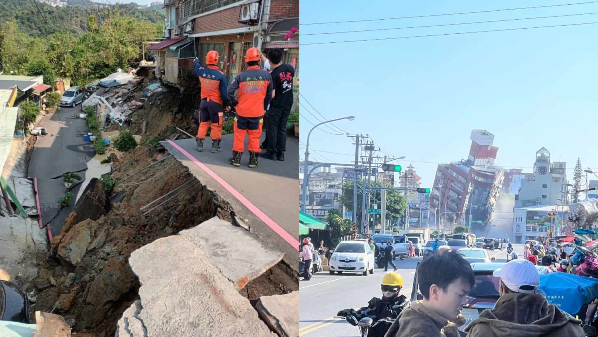 Ταϊβάν: Σεισμός 7,5 Ρίχτερ με 4 νεκρούς και 50 τραυματίες - Αναφορές για σοβαρές καταστροφές (βίντεο)
